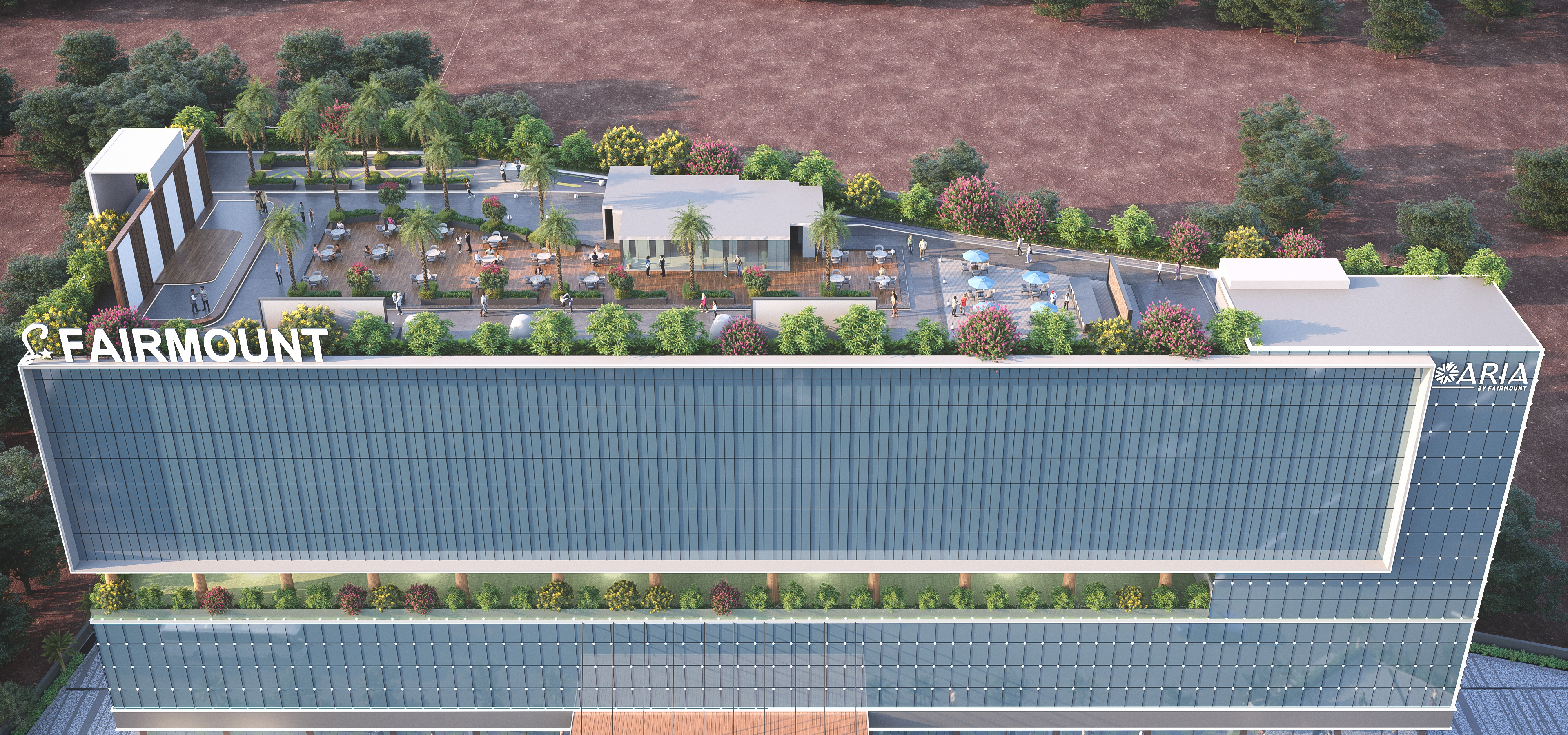 Aria project exterior