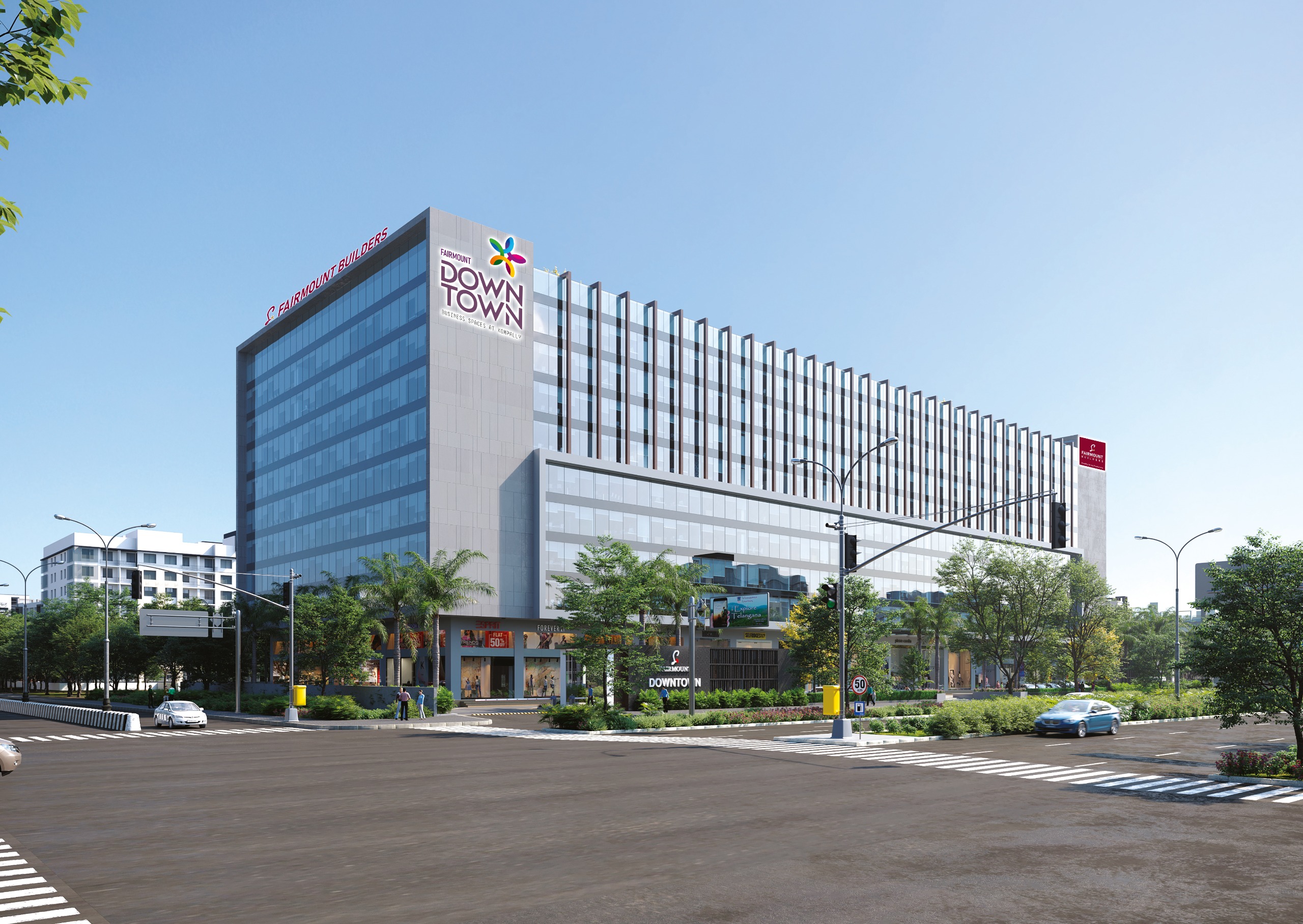 Downtown Kompalli project exterior